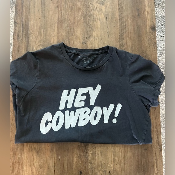 Hey Cowboy Womens Tee - Picture 2 of 3